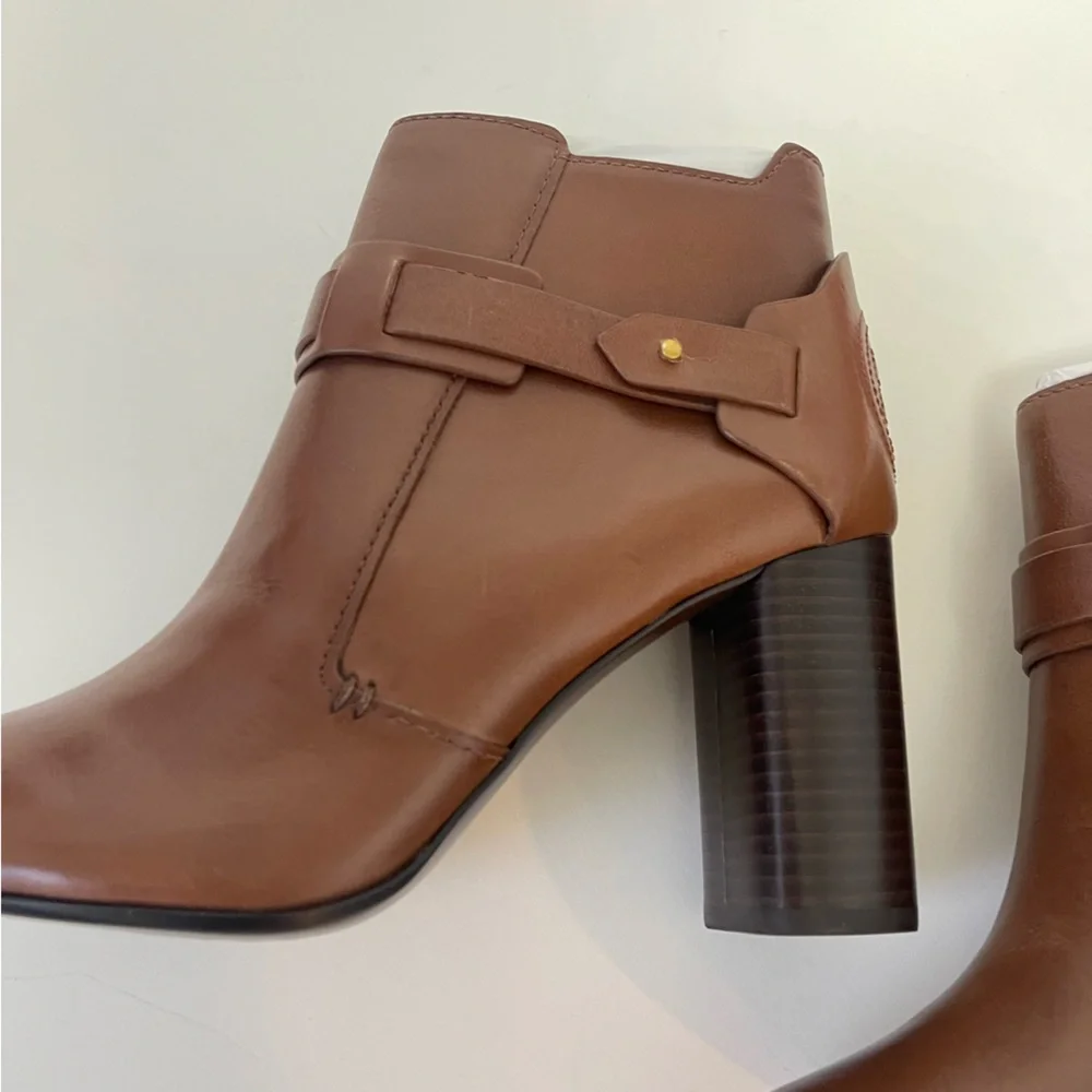 Tory Burch Almond Colton Leather Bootie- New In Box - Size 10- Reemoly - Picture 10 of 15